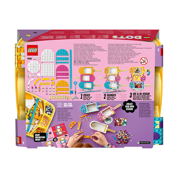 LEGO® DOTS Ice Cream Picture Frames & Bracelet DIY Craft Kit 41956