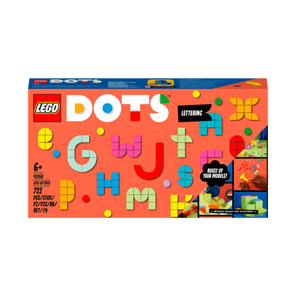 LEGO® DOTS Lots of DOTS – Lettering DIY Craft Decoration Kit 41950