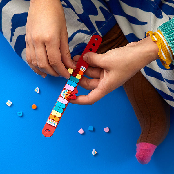 LEGO® DOTS Rainbow Bracelet with Charms DIY Bracelet Kit 41953