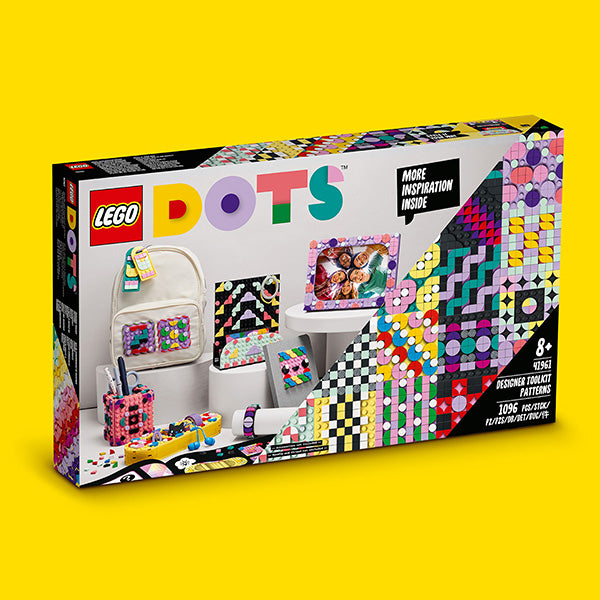 LEGO® DOTS Designer Toolkit – Patterns DIY Craft Decoration Kit 41961