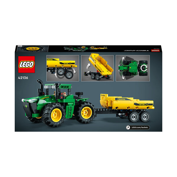 LEGO® Technic™ John Deere 9620R 4WD Tractor Model Building Kit 42136