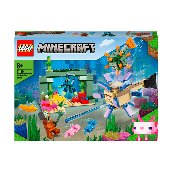 LEGO® Minecraft® The Guardian Battle Building Kit 21180