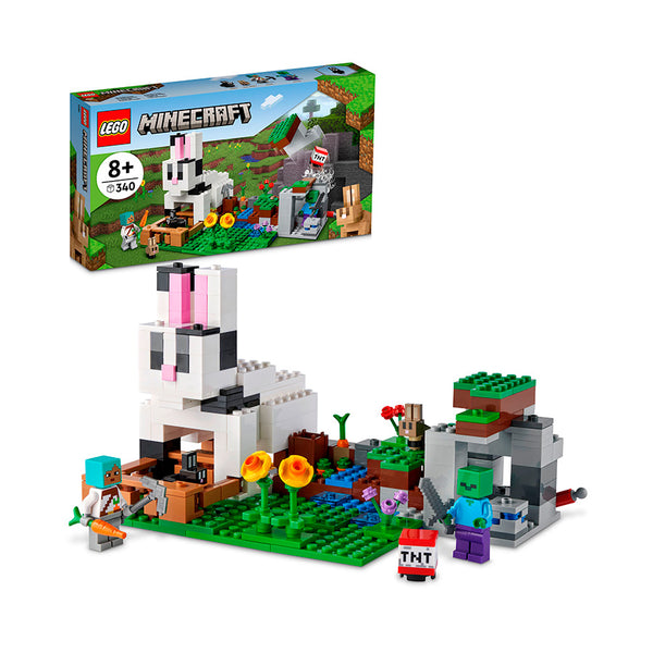 LEGO® Minecraft® The Rabbit Ranch Building Kit 21181