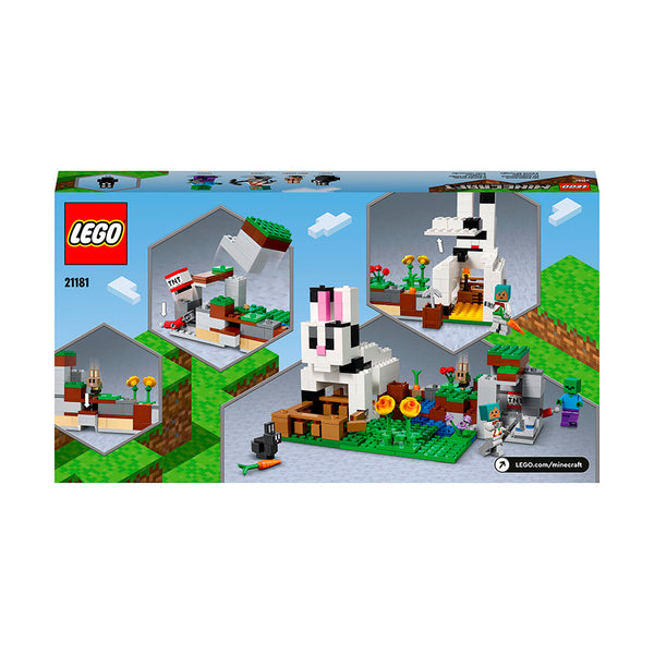 LEGO® Minecraft® The Rabbit Ranch Building Kit 21181