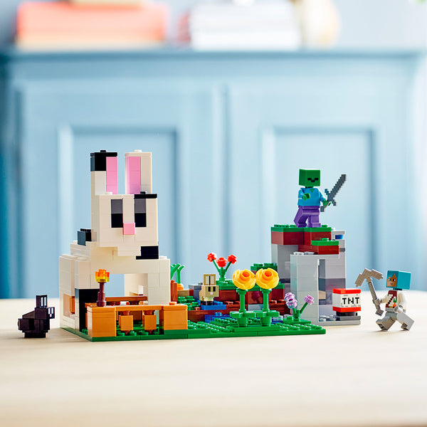 LEGO® Minecraft® The Rabbit Ranch Building Kit 21181