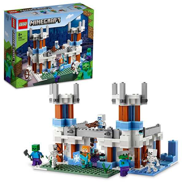 LEGO® Minecraft® The Ice Castle Building Kit 21186