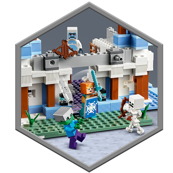 LEGO® Minecraft® The Ice Castle Building Kit 21186