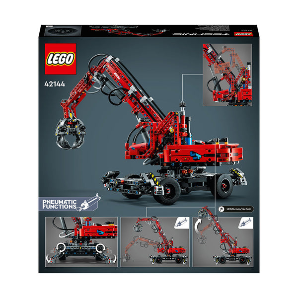 LEGO® Technic Material Handler Crane Model Building Kit 42144