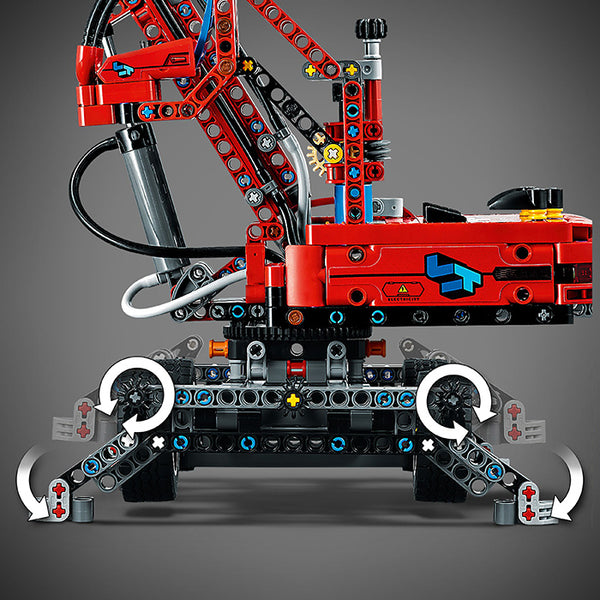 LEGO® Technic Material Handler Crane Model Building Kit 42144