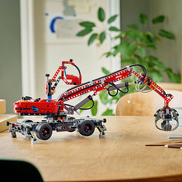 LEGO® Technic Material Handler Crane Model Building Kit 42144