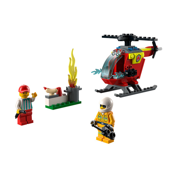 LEGO® City Fire Helicopter Building Kit 60318