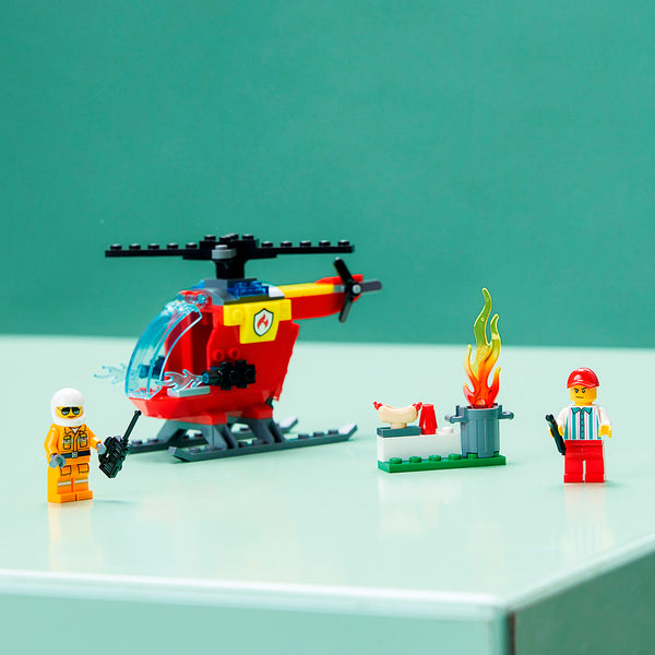 LEGO® City Fire Helicopter Building Kit 60318