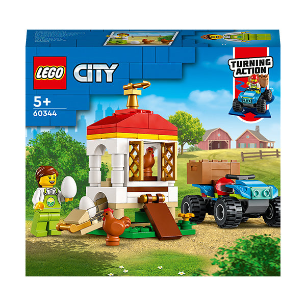 LEGO® City Chicken Henhouse Building Kit 60344