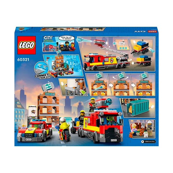 LEGO® City Fire Brigade Building Kit 60321