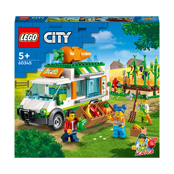 LEGO® City Farmers Market Van Building Kit 60345