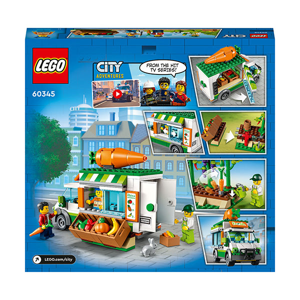 LEGO® City Farmers Market Van Building Kit 60345