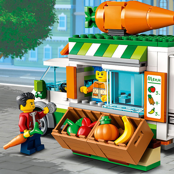 LEGO® City Farmers Market Van Building Kit 60345