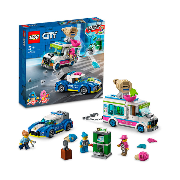 LEGO® City Ice Cream Van Police Chase Building Kit 60314