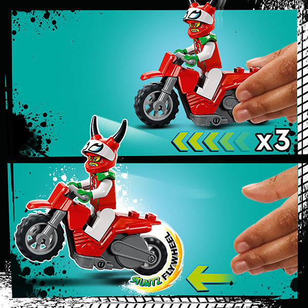 LEGO® City Reckless Scorpion Stunt Bike Building Kit 60332