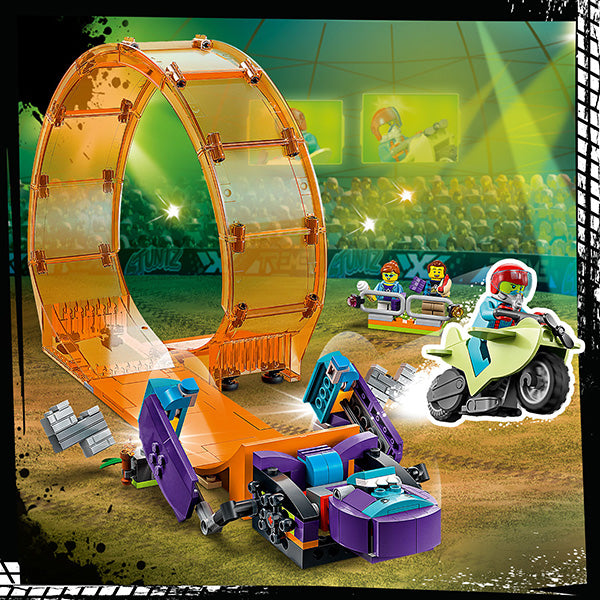 LEGO® City Smashing Chimpanzee Stunt Loop Building Kit 60338