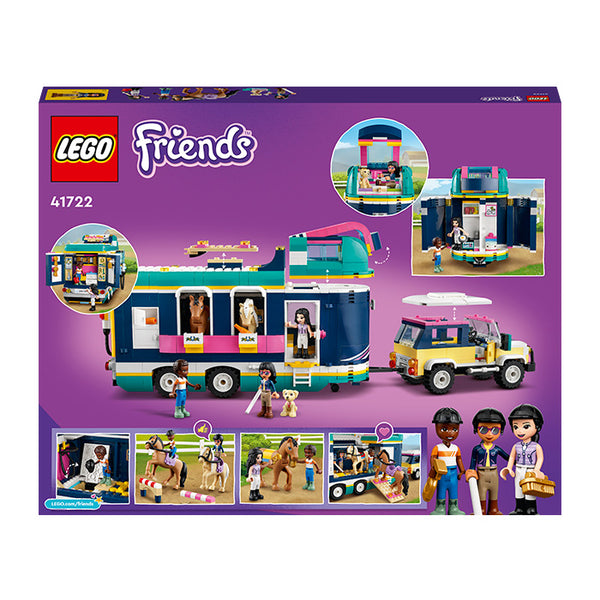 LEGO® Friends Horse Show Trailer Building Kit 41722