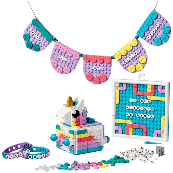 LEGO® DOTS Unicorn Creative Family Pack Craft Decoration Kit 41962