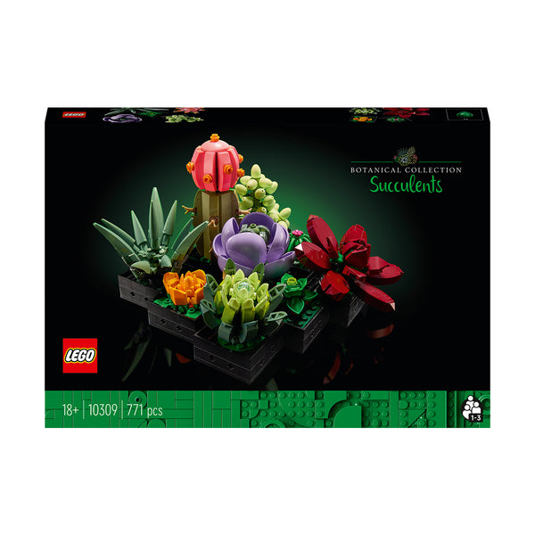 LEGO® ICONS Succulents Plant Decor Building Kit 10309