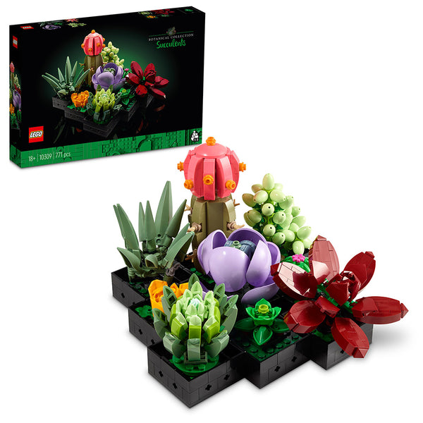 LEGO® ICONS Succulents Plant Decor Building Kit 10309