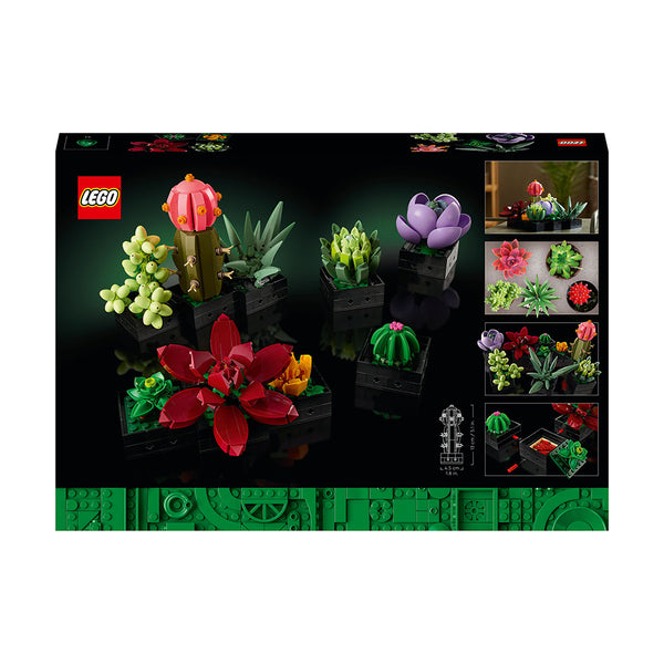 LEGO® ICONS Succulents Plant Decor Building Kit 10309