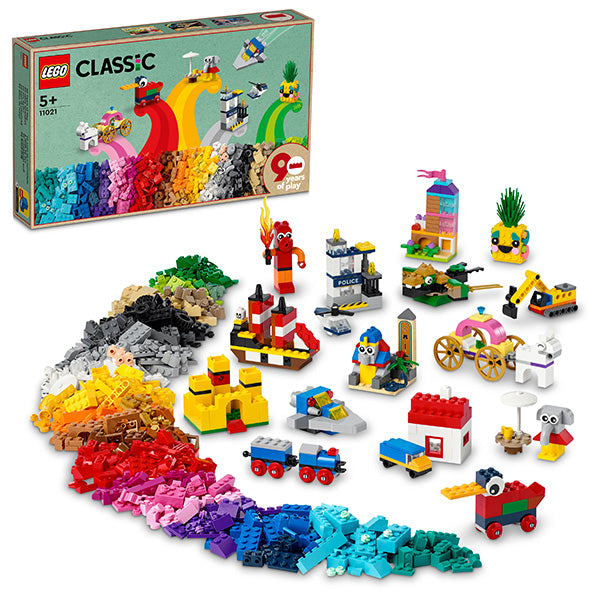 LEGO® CLASSIC 90 Years of Play Building Kit 11021