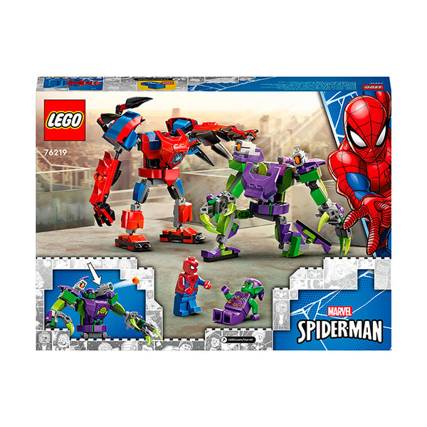 LEGO® Marvel Spider-Man & Green Goblin Mech Battle Building Kit 76219