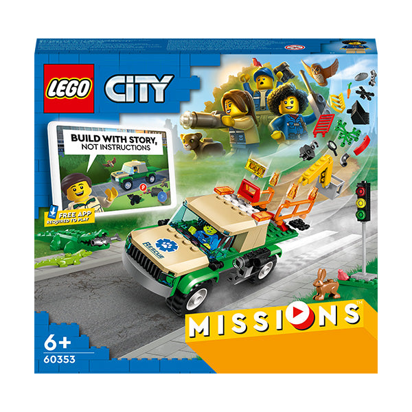 LEGO® City Wild Animal Rescue Missions Building Kit 60353