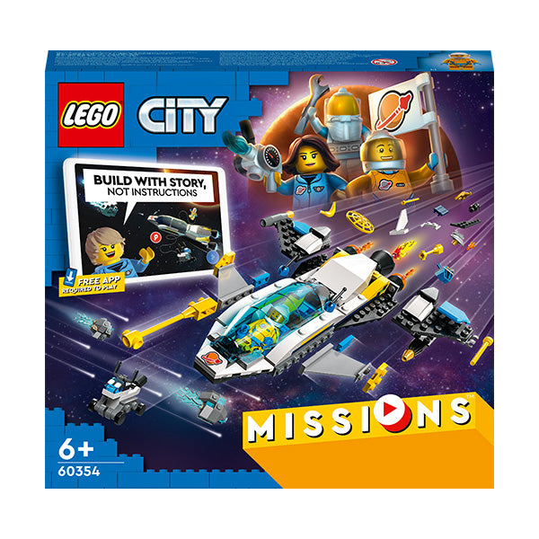 LEGO® City Mars Spacecraft Exploration Missions Building Kit 60354