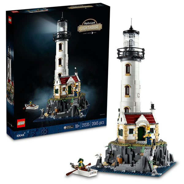 LEGO® Ideas Motorised Lighthouse Building Kit for Adults 21335