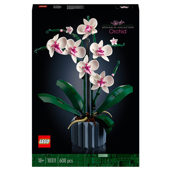 LEGO® ICONS Orchid Plant Decor Building Kit 10311