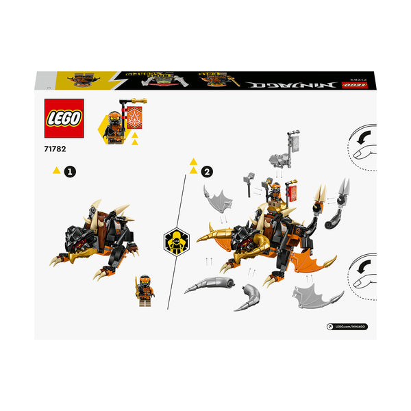 LEGO® NINJAGO® Cole’s Earth Dragon EVO Building Toy Set 71782