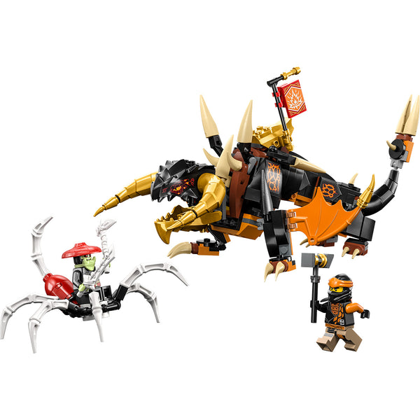 LEGO® NINJAGO® Cole’s Earth Dragon EVO Building Toy Set 71782