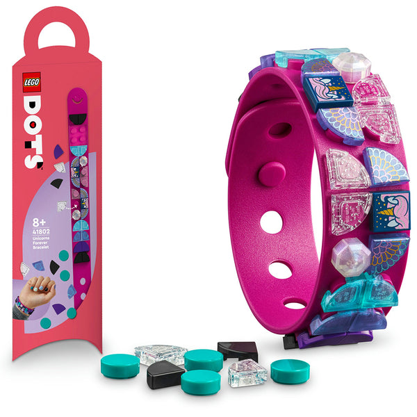 LEGO® DOTS Unicorns Forever Bracelet DIY Kit 41802