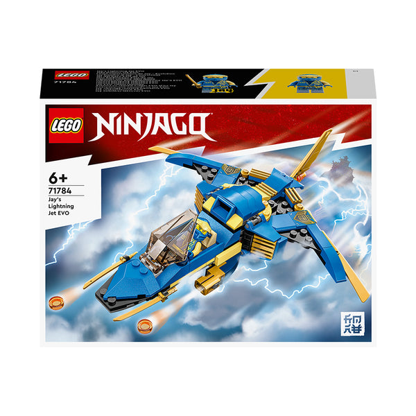 LEGO® NINJAGO® Jay’s Lightning Jet EVO Building Toy Set 71784