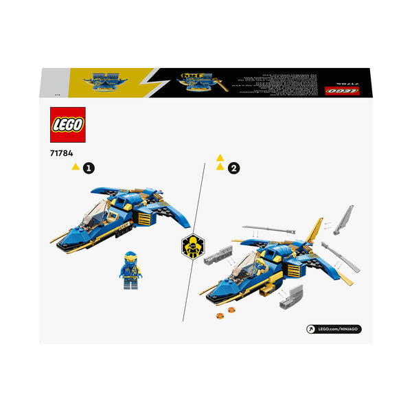 LEGO® NINJAGO® Jay’s Lightning Jet EVO Building Toy Set 71784