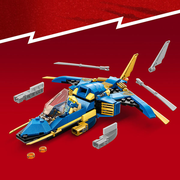 LEGO® NINJAGO® Jay’s Lightning Jet EVO Building Toy Set 71784