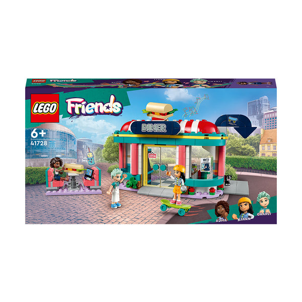 LEGO® Friends Heartlake Downtown Diner Building Toy Set 41728