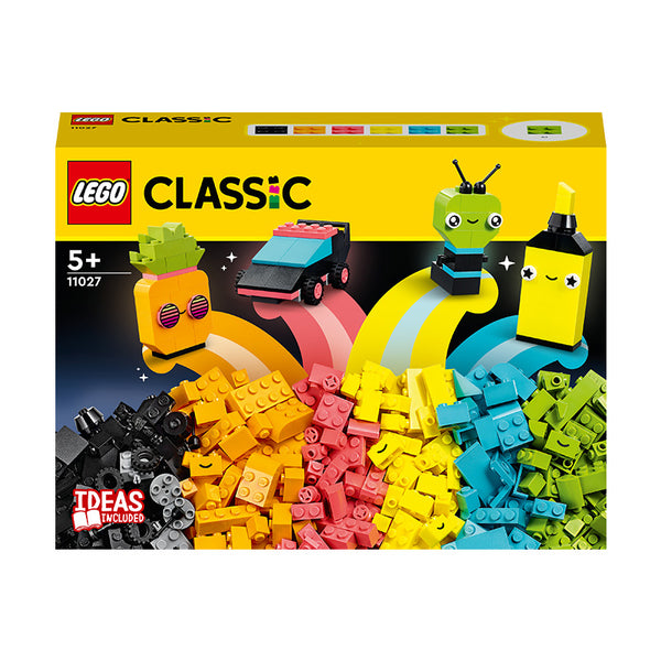 LEGO® Classic Creative Neon Fun Building Toy Set 11027