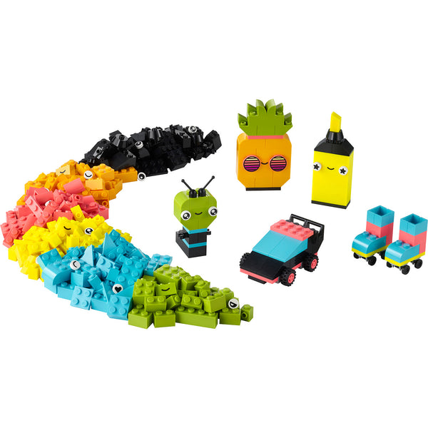 LEGO® Classic Creative Neon Fun Building Toy Set 11027