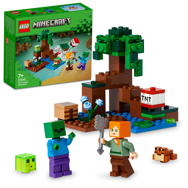 LEGO® Minecraft® The Swamp Adventure Building Toy Set 21240