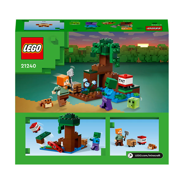 LEGO® Minecraft® The Swamp Adventure Building Toy Set 21240