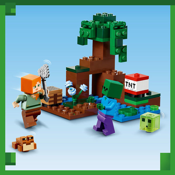 LEGO® Minecraft® The Swamp Adventure Building Toy Set 21240