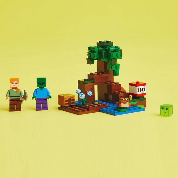 LEGO® Minecraft® The Swamp Adventure Building Toy Set 21240