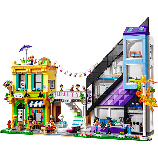 LEGO® Friends Downtown Flower and Design Stores Building Toy Set 41732