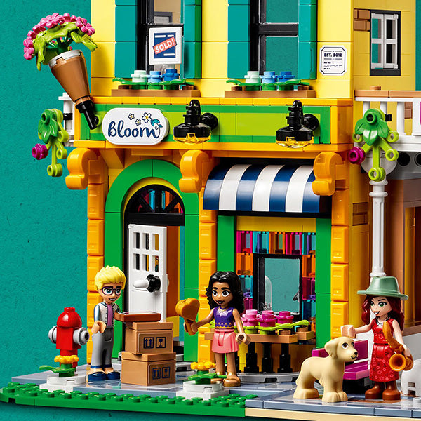 LEGO® Friends Downtown Flower and Design Stores Building Toy Set 41732